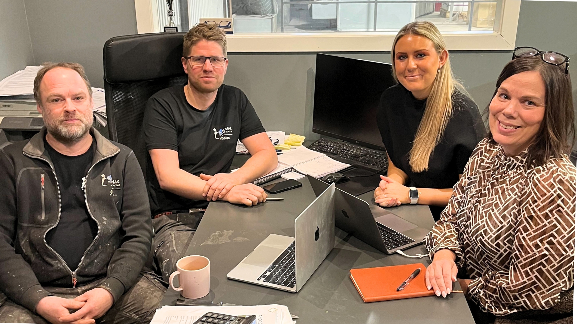 Tillväxtinitiativet Kalmar i möte med en av våra kunder